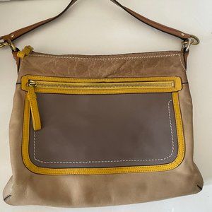 Coach Poppy Leather Colorblock Purse